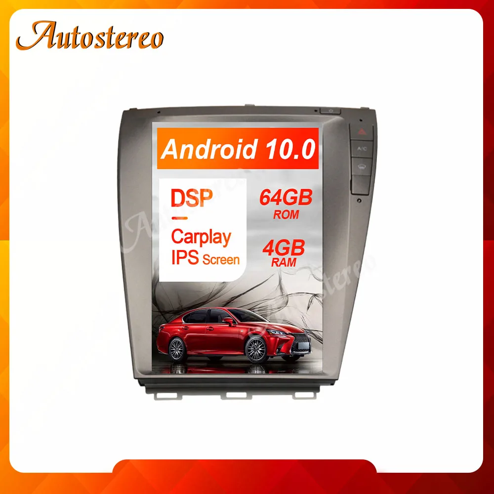 

12.1'' Android 10 For Lexus ES ES24 ES300 ES330 ES350 2006-2012 Car Radio Multimedia Player GPS Navigation Stereo Headunit Radio