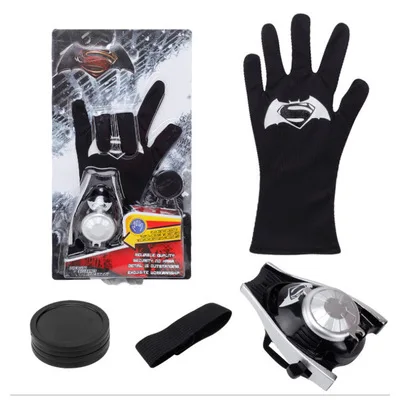 batman glove Маскарадный костюм супергероев из фильма «Мстители Marvel», перчатка супергероев, плащ-накидка, накидка Капитана Америки, Человека-паука, Тора, Халка, маскарадная игрушка на Хэллоуин, маска для глаз - Цвет: batman glove