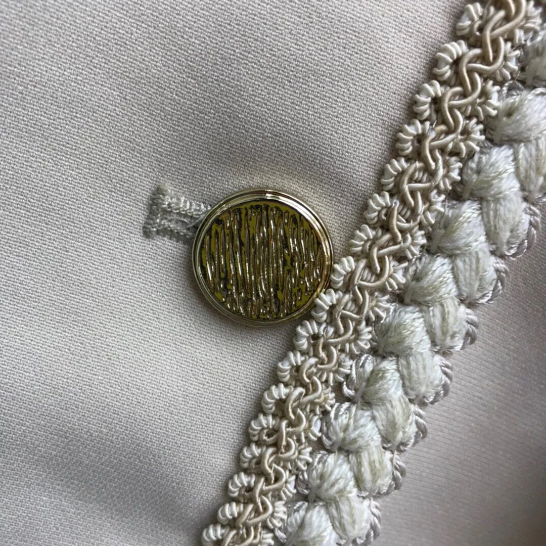 

new preppy style twist weave patchwork blazer jacket women notched single breasted print liner high-end casual jackets suit