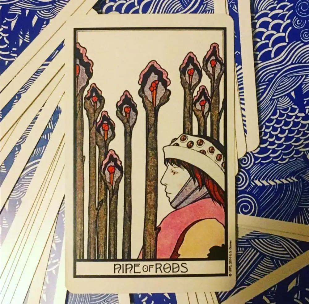 Aquarian Tarot 100% оригинальная колода английская версия карточная игра настольная |