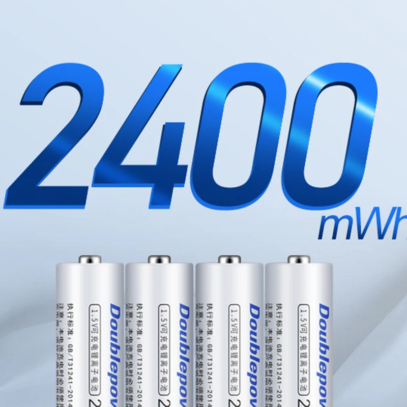 Аккумуляторная батарея AA 1600 МВт/ч, 1,5 мАч, в Игрушки pilha usb перезаряжаемые AA