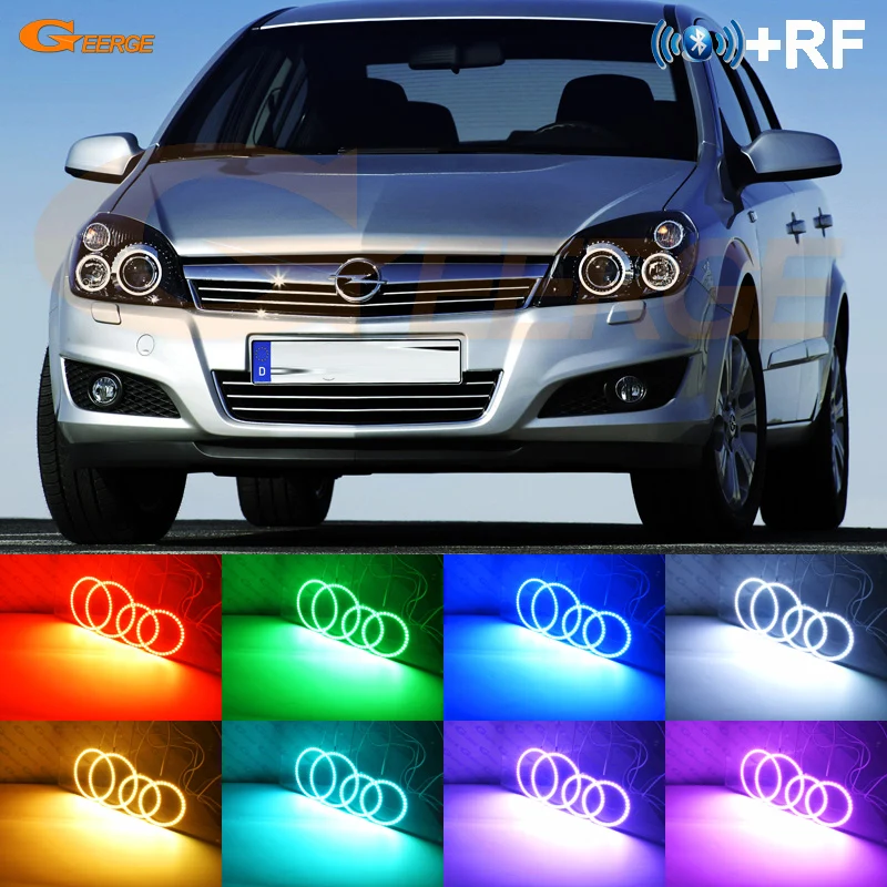 Для Opel Astra H 2004 2010 ксеноновая фара отличный Радиочастотный пульт Bluetooth приложение