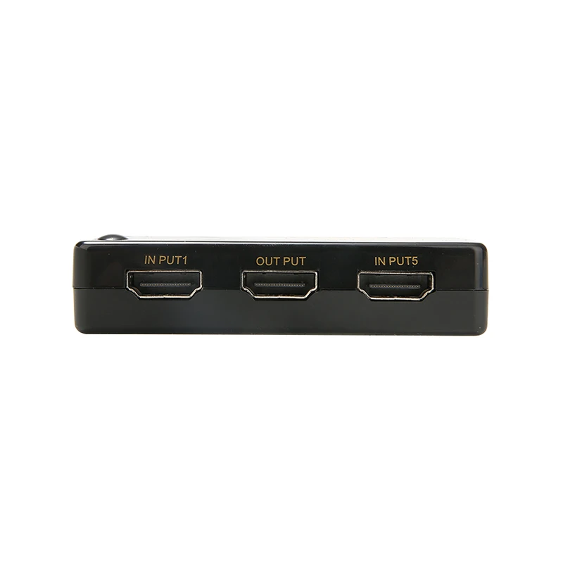 В продаже 1 шт. совместимому с HDMI переключатель черный 3D 1080p 5 Порты и разъёмы 4K