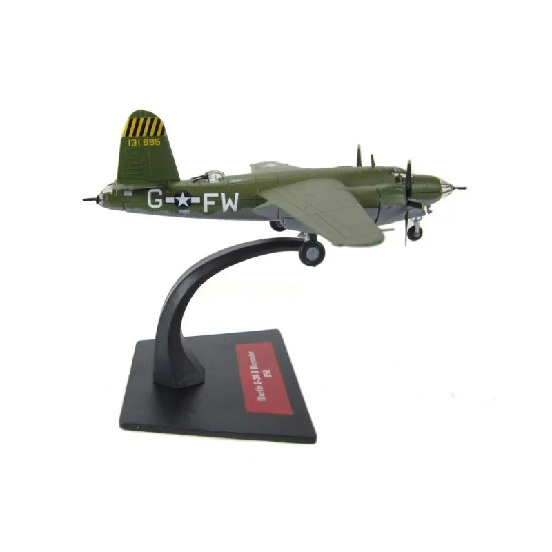 

Diecast 1/144 Martin B-26B Predator War Aircraft Exquisite Model Bomber Simulation Desktop Decorations