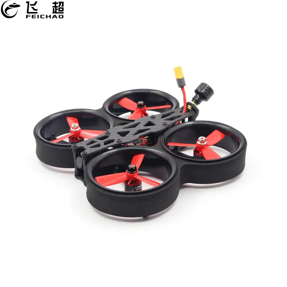 

FEICHAO CLOUD-149 149 мм Mini F4 20A ESC 3 дюйма 2-4S DUCT CineWhoop PNP с камерой 1200TVL FPV Racing RC Drone Quadcopter RC Toy