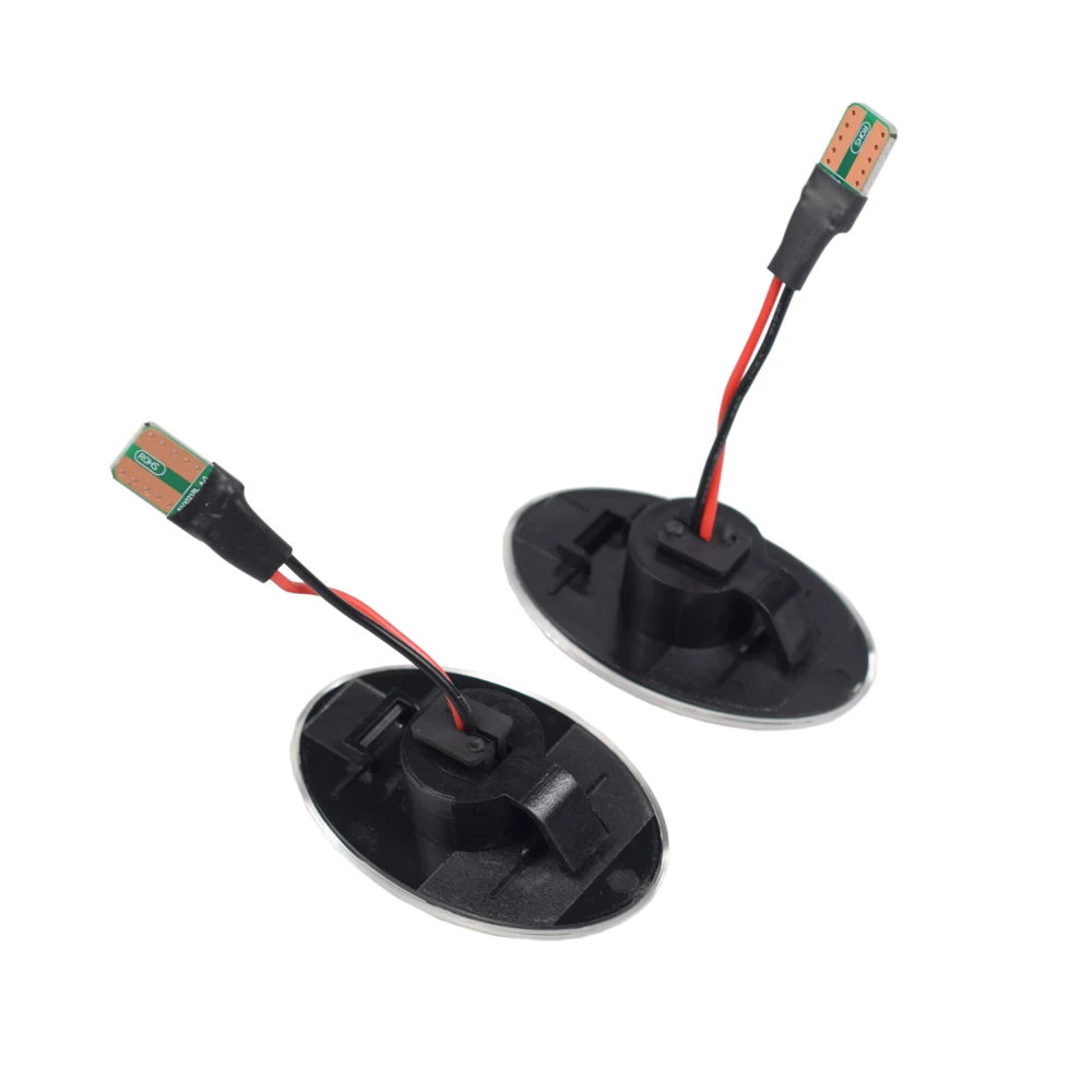 

2pcs LED Side Marker Lights Turn Signal Light Side Repeater Lamp 12V Panel Lamp Blinker For Ford Transit MK6 MK7 2000-2014