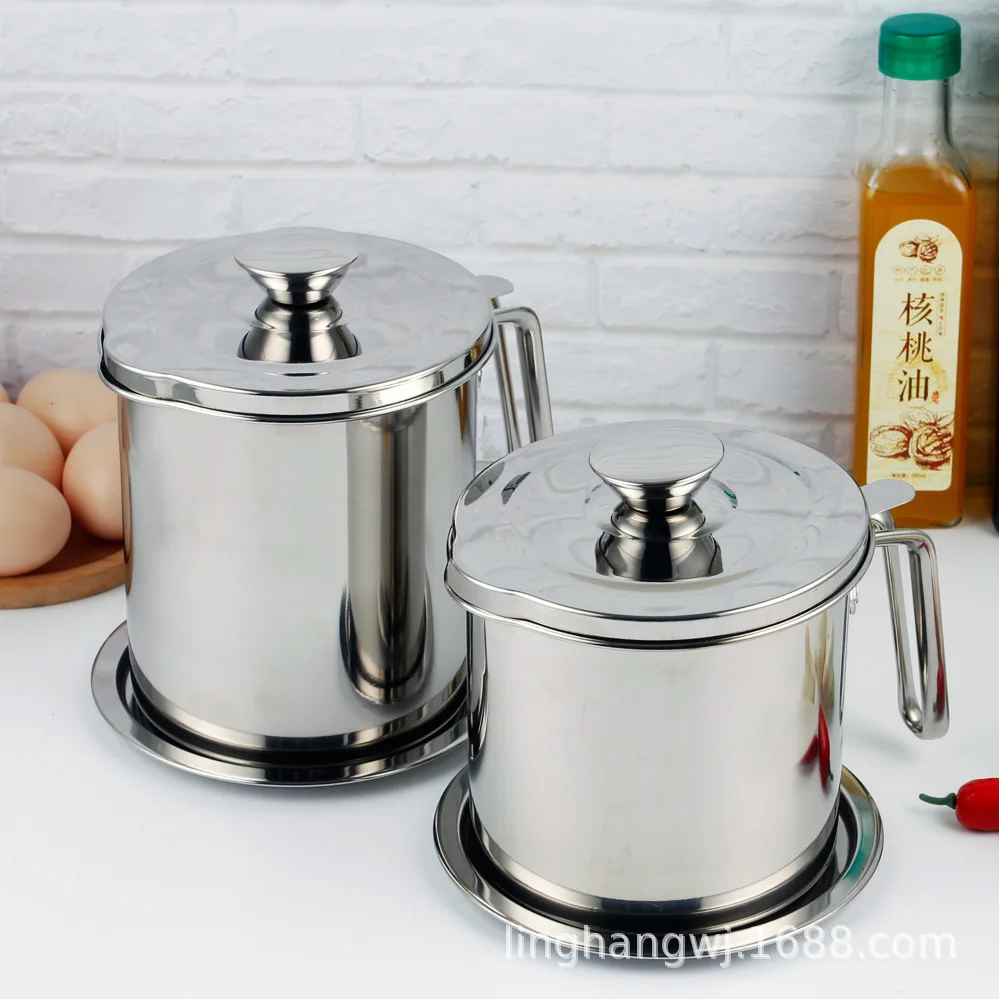 Канистра для масла из нержавеющей стали с фильтром большая емкость хранения