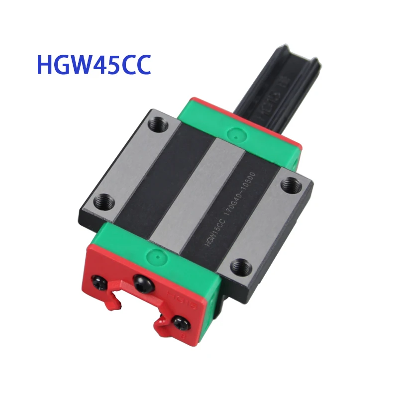 Фланцевый раздвижной блок HGW45CC используемый в направляющей подшипника HG45 |