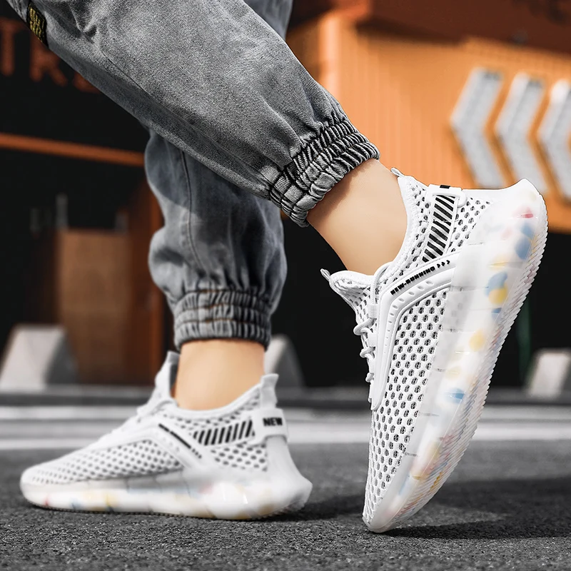 

2021 outdoor comfortablet Safety Shoes for Men Puncture Proof Security Boots Man Breathable Non-slip Industrial shoes men