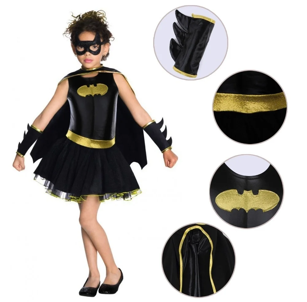 Детский костюм пачка Supergirl на Хэллоуин для девочек Batgirl детский Косплей|Костюмы