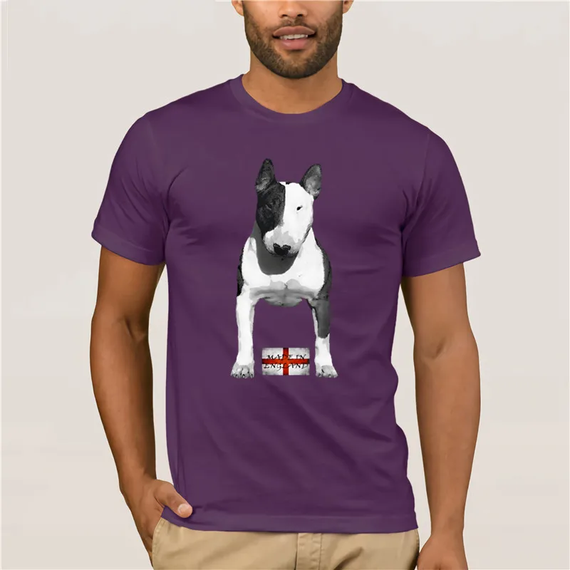 

Men's Cool -T-Shirt Velocitee Mens English Bull Terrier Made In England EBT Bully Short Sleeve Discount 100 % Cotton T-Shirts