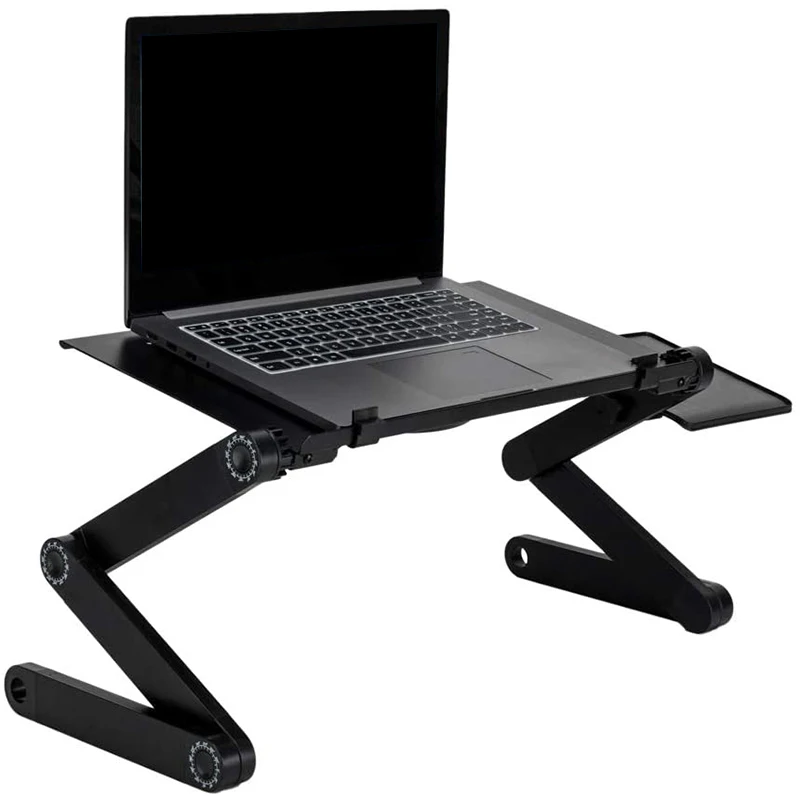 Портативный стол для ноутбука складной и регулируемый ноутбук Поддержка