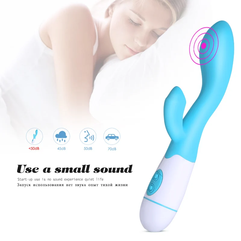 30 скоростной вибратор дилдо Кролик клитор массажер для стимуляции Реалистичного
