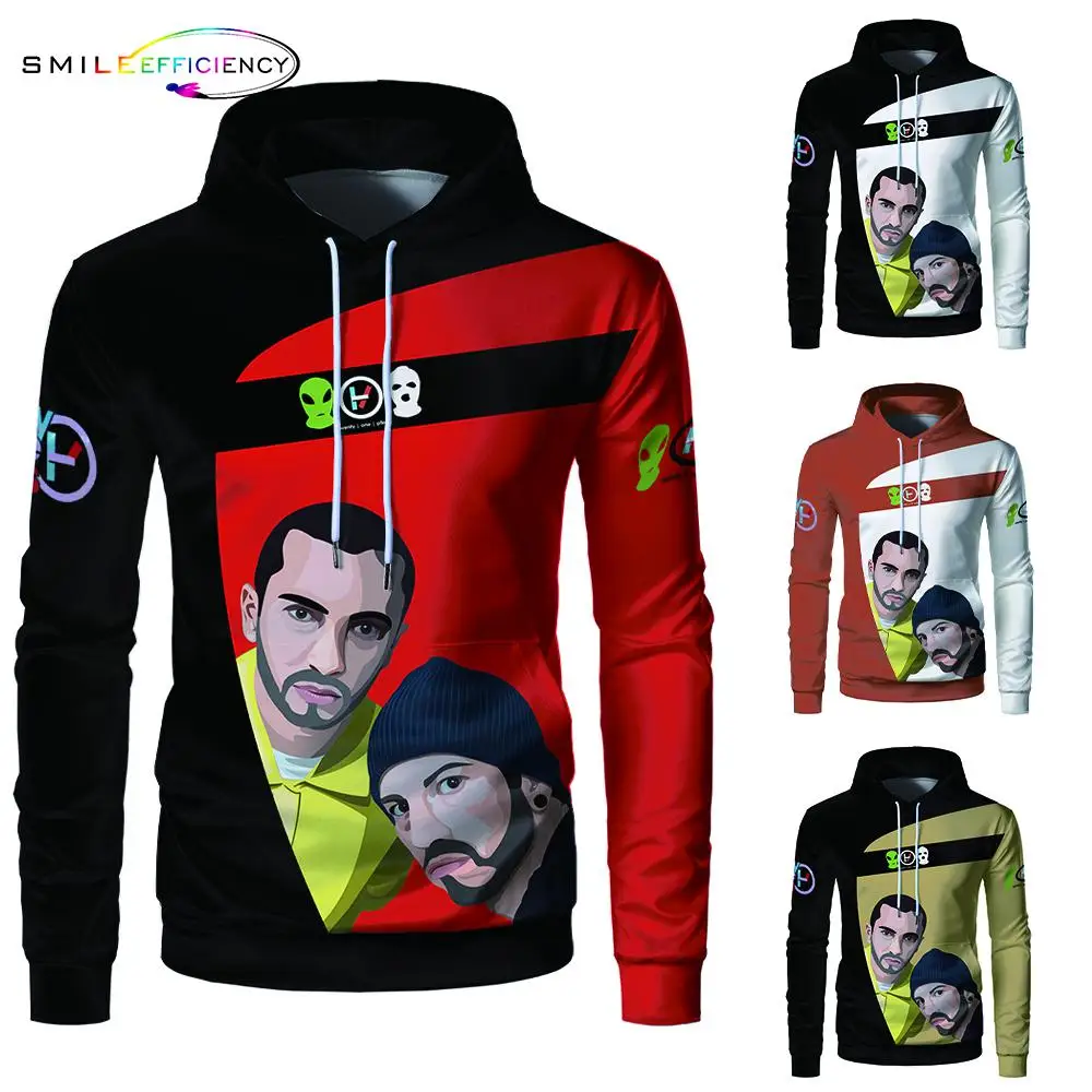 Twenty One Pilots 3d Толстовка для мужчин и женщин детские толстовки мальчиков