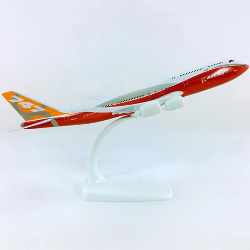 1/400 масштаб литой Пластик-самолёт сплав авиационные модели игрушки 747 B747-8 самолет