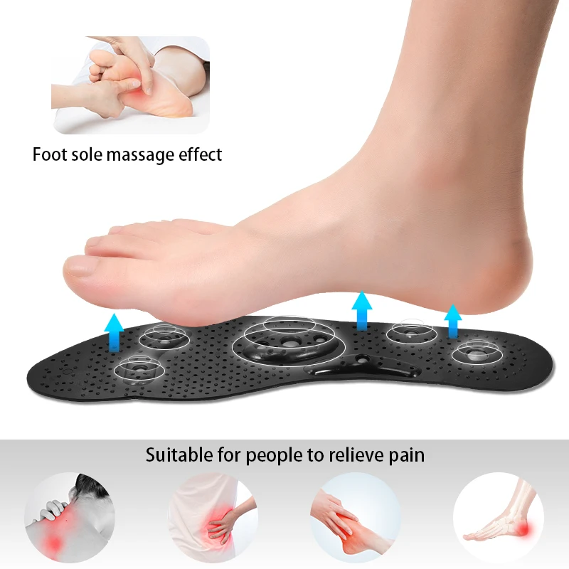 Магнитные терапевтические стельки Soumit Магнитный Массажный коврик для обуви