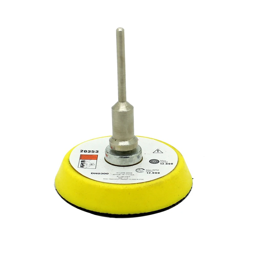 

High Quality 3mm Shank 2" Sander Disc Sanding Polish Polishing Pad Backer Plate