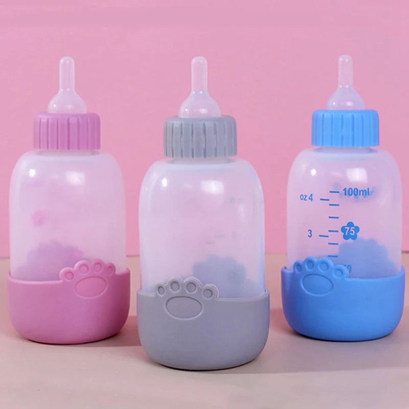 Бутылочка для кормления щенков котят силиконовая соска детская бутылочка грудью