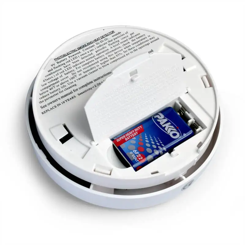 5/10pcs Fire Alarm Detector Heat Smoke Detectors With 85dB Voice Smart House 2 in 1 Standalone | Безопасность и защита