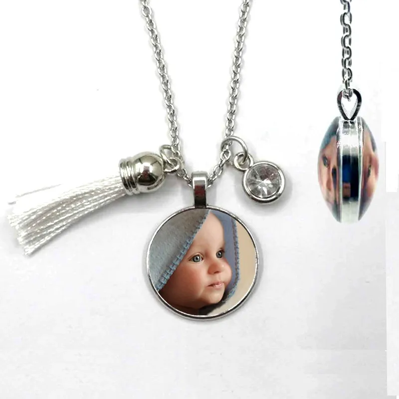 DIY Двусторонняя личности кисточкой на день рождения каменный брелок ребенка