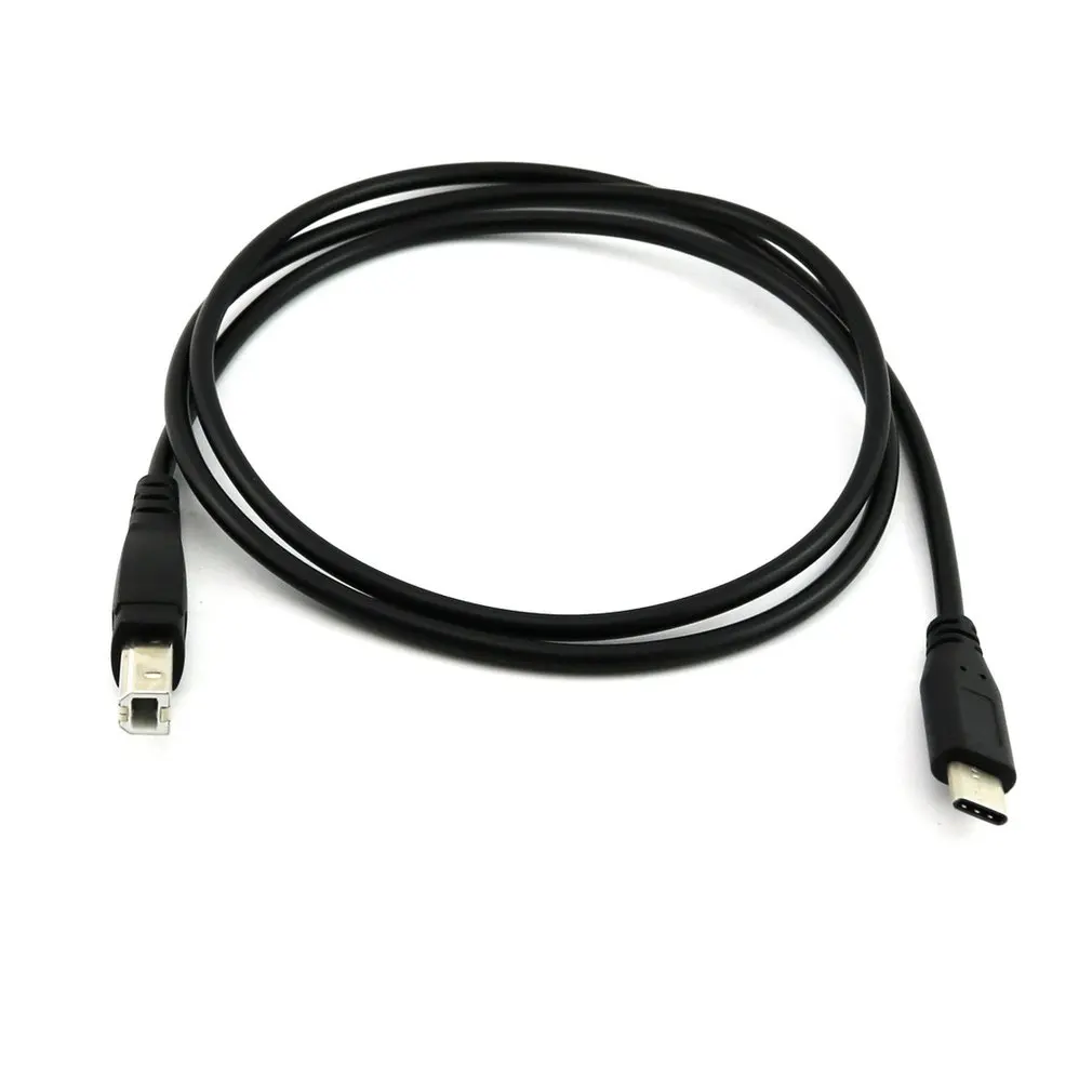 Дата-кабель USB Type-C (штекер)/USB Type B (штекер) 2.0 5 контактов 480 Мбит/с для телефонов
