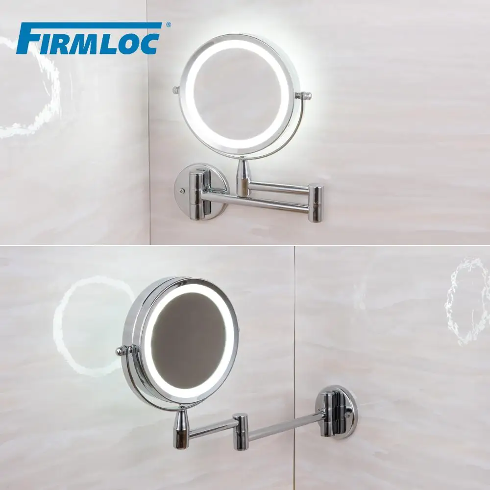 Зеркало для ванной комнаты с 10-кратным увеличением и светодиодной подсветкой |