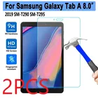 2 шт. плёнка из закалённого стекла для Samsung Galaxy Tab A 8,0 2019 T290 T295 T297 SM-T290 планшет защитное стекло экрана с пленочным покрытием