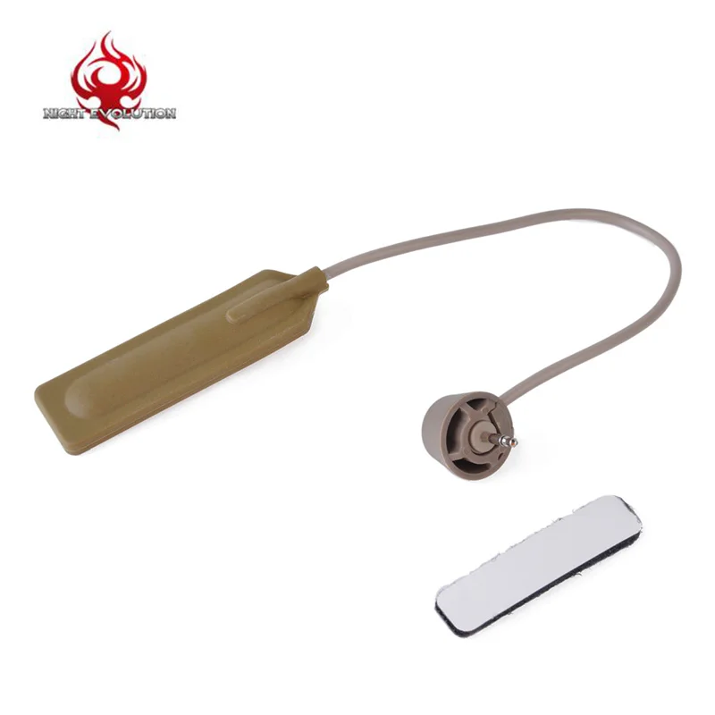 

Night Evolution Airsoft WMX200 Tactical Flashlight Remote Tail Pressure Switch Softair Weapon Light Accessories NE04047