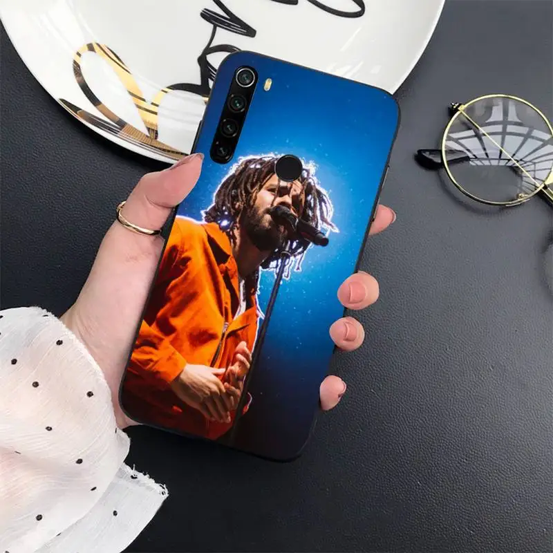 

Rapper J Cole cool hip hop Phone Case For Xiaomi Redmi 7 8 9t a3pro shell 9se k20 mi8 max3 lite 9 note 9s 10 pro shell