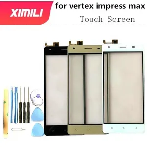 5'' Mobile Phone Touch Screen For Vertex Impress Max Touch Screen Front Glass Digitizer Panel Sensor