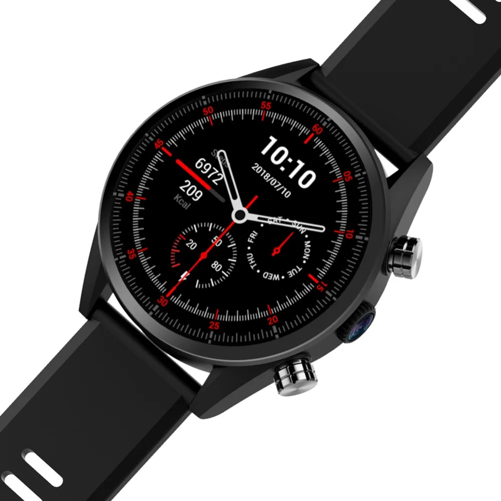 696 KC08 новые модные мужские 4G Смарт-часы 5MP HD камера gps 610 мАч большой емкости батареи водонепроницаемые спортивные часы Android 7,1