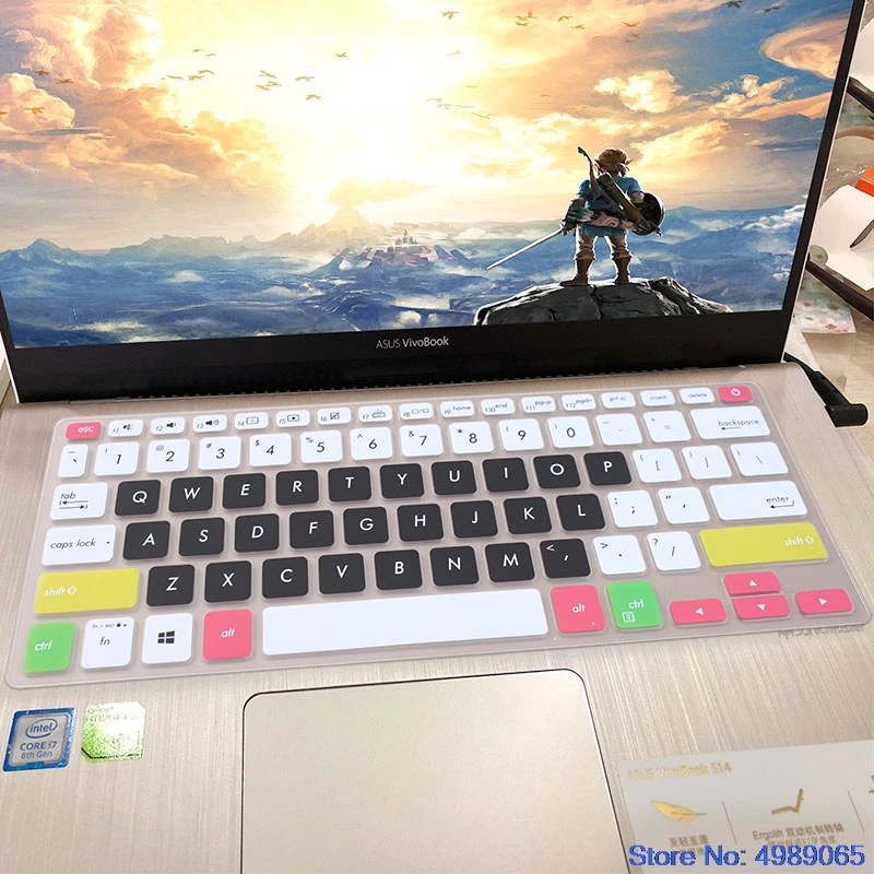 Защитная крышка для клавиатуры ноутбука 14 дюймов ASUS Vivobook A412F A412D A412FJ S412FL S412FA S412FJ