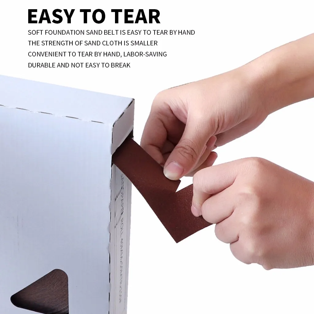 50 м абразивный рулон наждачной бумаги Скотч для полировки шлифовальные