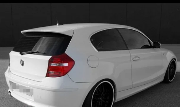 Для BMW E87 спойлер крыло FRP материал 2006-2011 год 1 серия хэтчбек tail 120i 125 118i специально