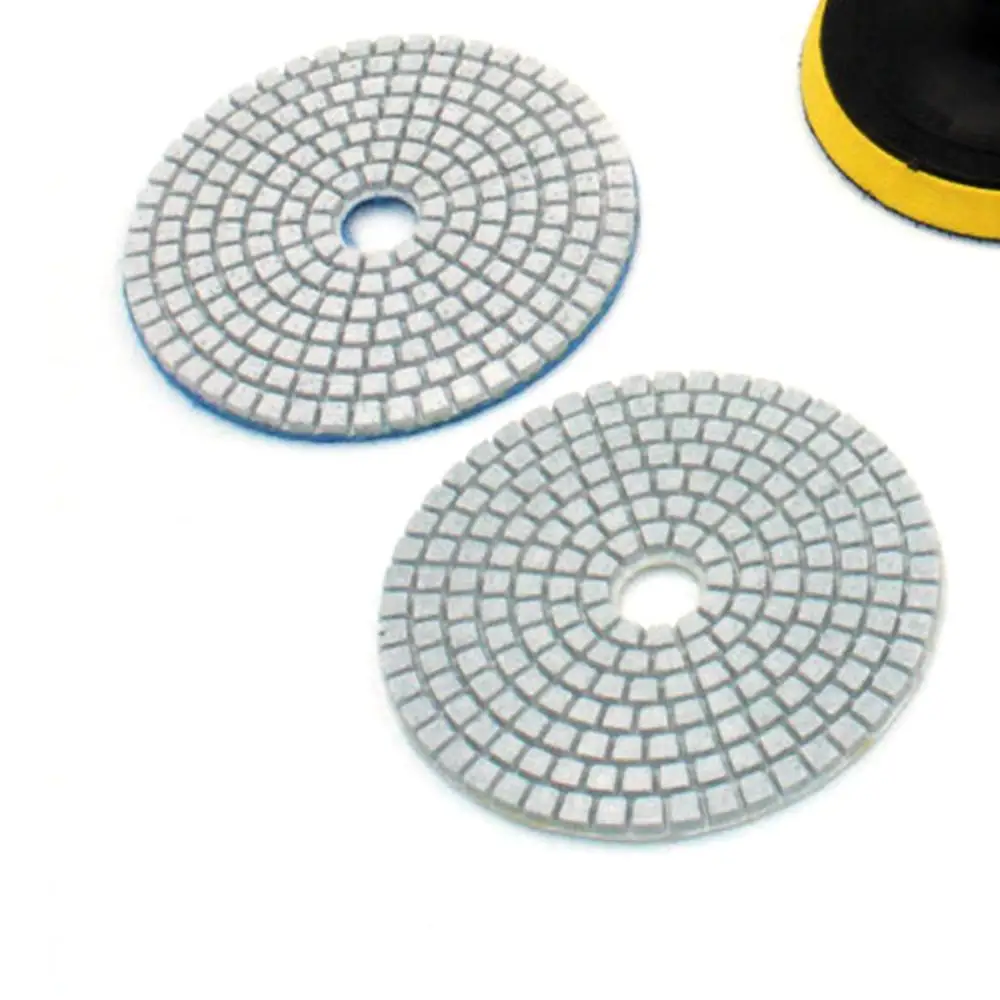 16 шт. Алмазные полировальные подложки комплект 4 дюйма 100 мм мокрого/сухой