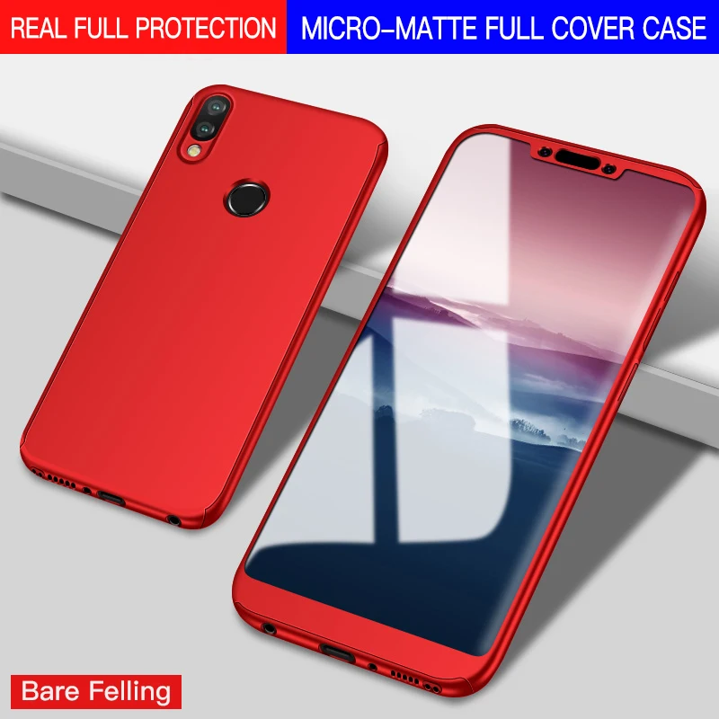 Luxury 360 Degree Full Protective Phone Case For Huawei Y9 Y7 Y6 Pro Y5 2019 Note 10 Nova 5 4 3 3i 2S Lite P smart Z Cover Cases |