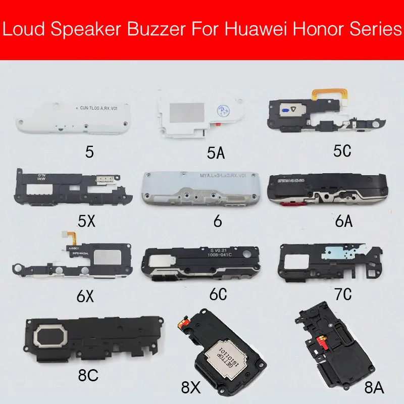 Громкий Динамик звуковой модуль для huawei Honor 4A 4X5 5A 5C 5X 6A 6X 7A 7C 7X 8A 8C 8X громкий Динамик Замена звонка