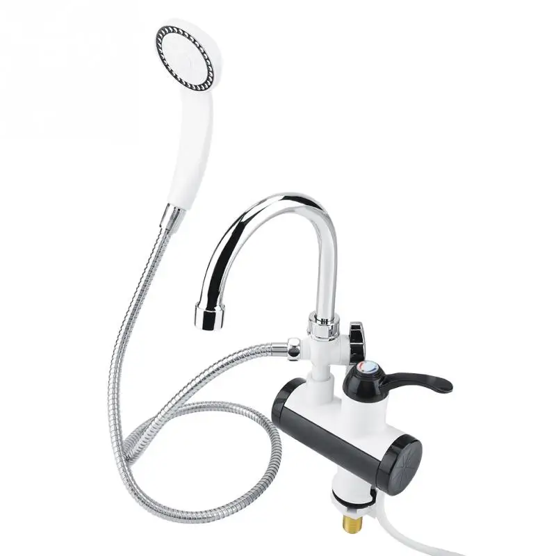 Бытовой безрезервуарный водонагреватель с дисплеем мгновенный Электрический