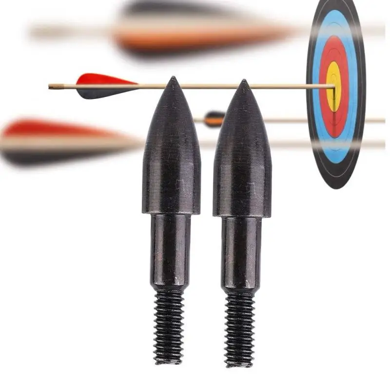5 шт. высококачественные стальные наконечники стрел из лука для охоты