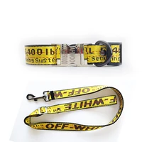 fashion customized id dog collar personalized free engraving nameplate pet collar leash suitable for small and large dogs