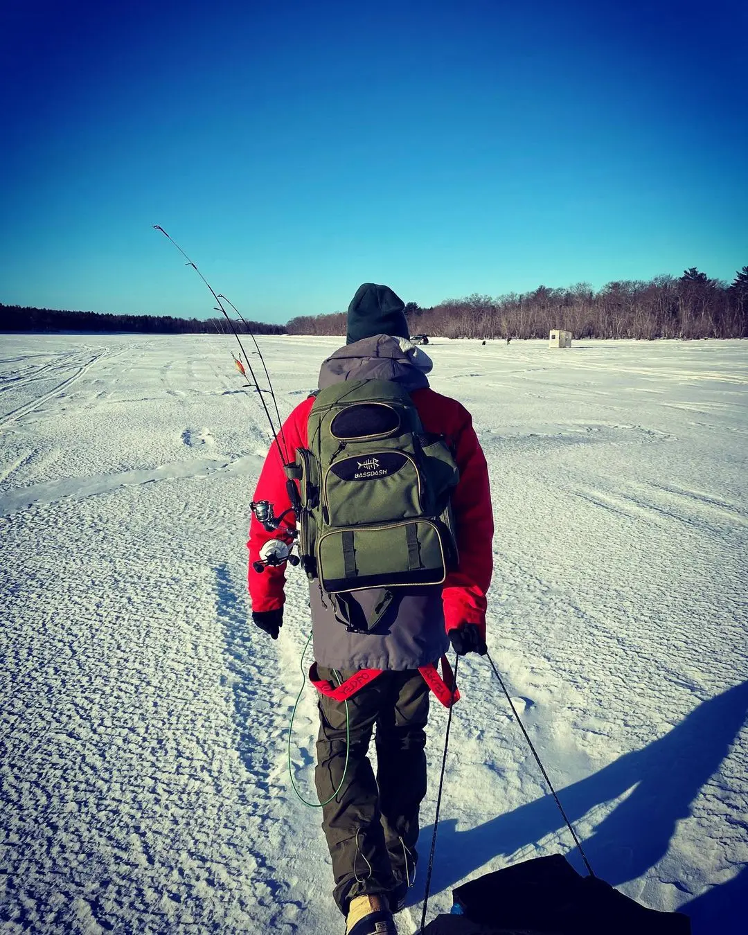 Bassdash сумка для рыбалки рюкзак снастей легкая многофункциональная коробка