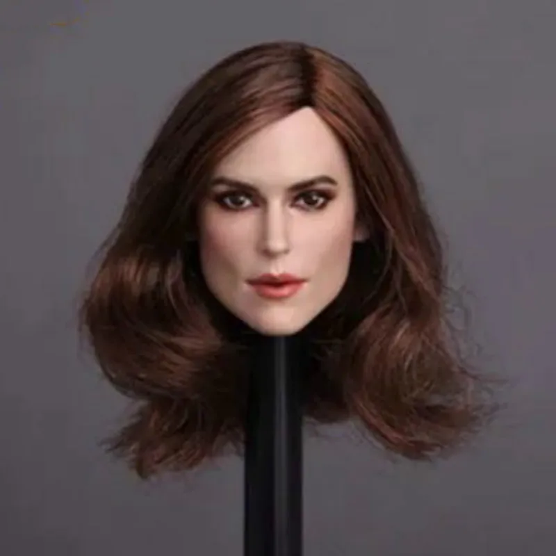 

1/6 Scale GC007 Keira Knightley Head Sculpt with Short Blond Hair for Female Figures Bodies