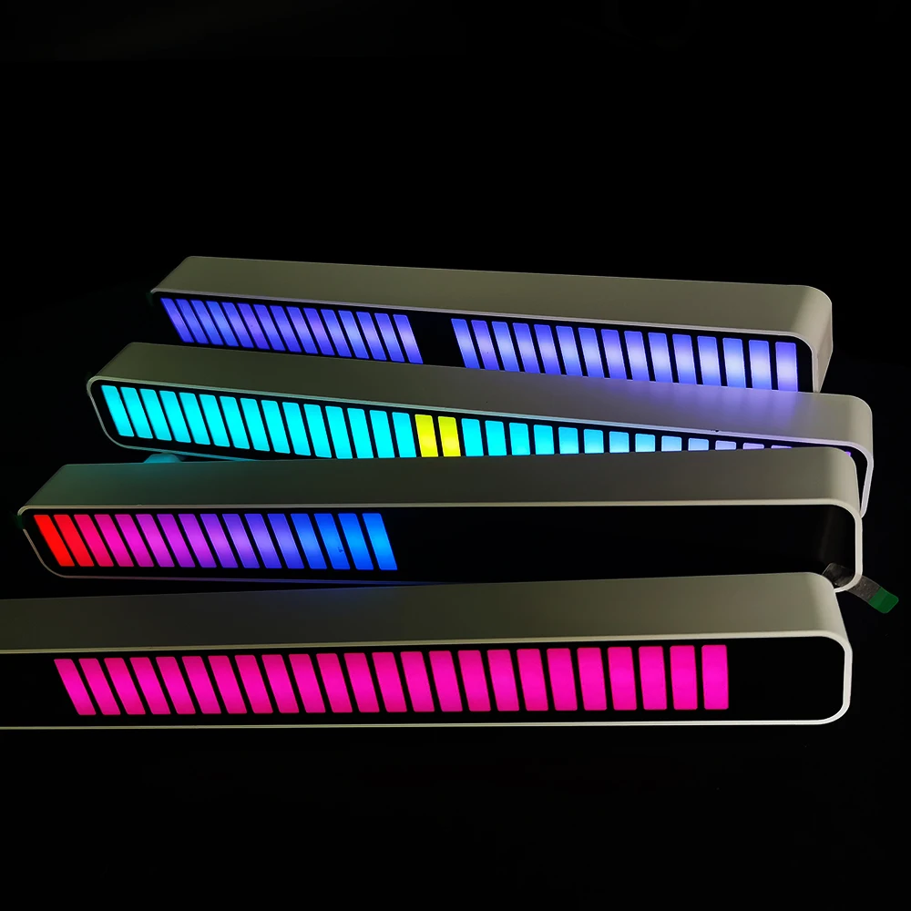 WS2812B IC автомобиль пикап Ритм Светильник RGB Голосовая активация музыка атмосфера