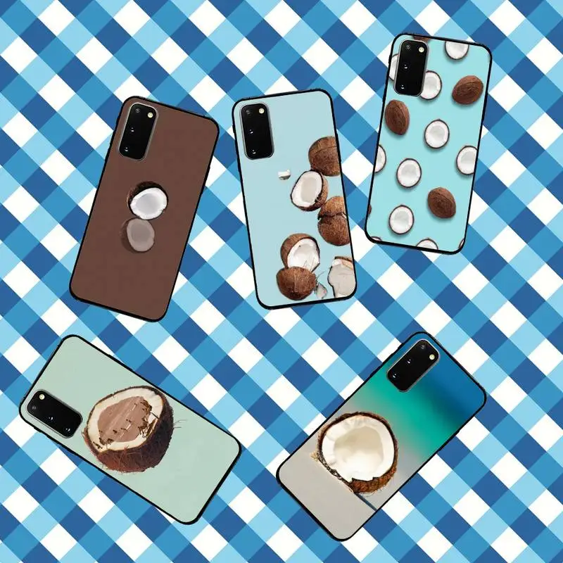 

Coconut Phone Case For Samsung Galaxy S6 S7 Edge Plus S8 S9 S20Plus S20ULTRA S10lite 2020 S10 Case