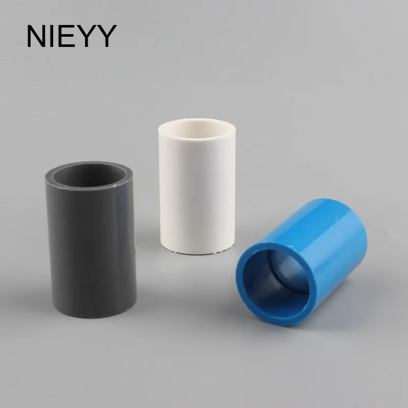 5pcs 20mm Straight PVC Pipe Connector Garden Water Connectors For Irrigation Agriculture Accessories | Дом и сад