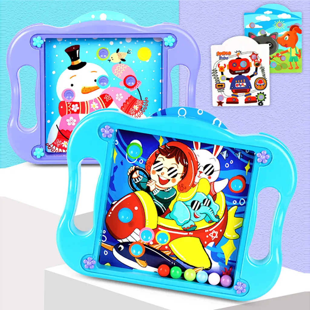 3D обучающая игра головоломка игрушка для детей Балансирующий шар портативная