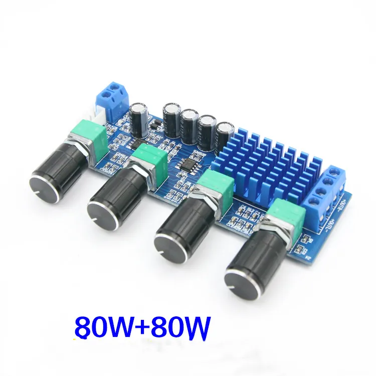 Двухканальный цифровой аудио усилитель TPA3116 D2 80 Вт + Вт|treble bass|amplifier boardpre amplifier board |