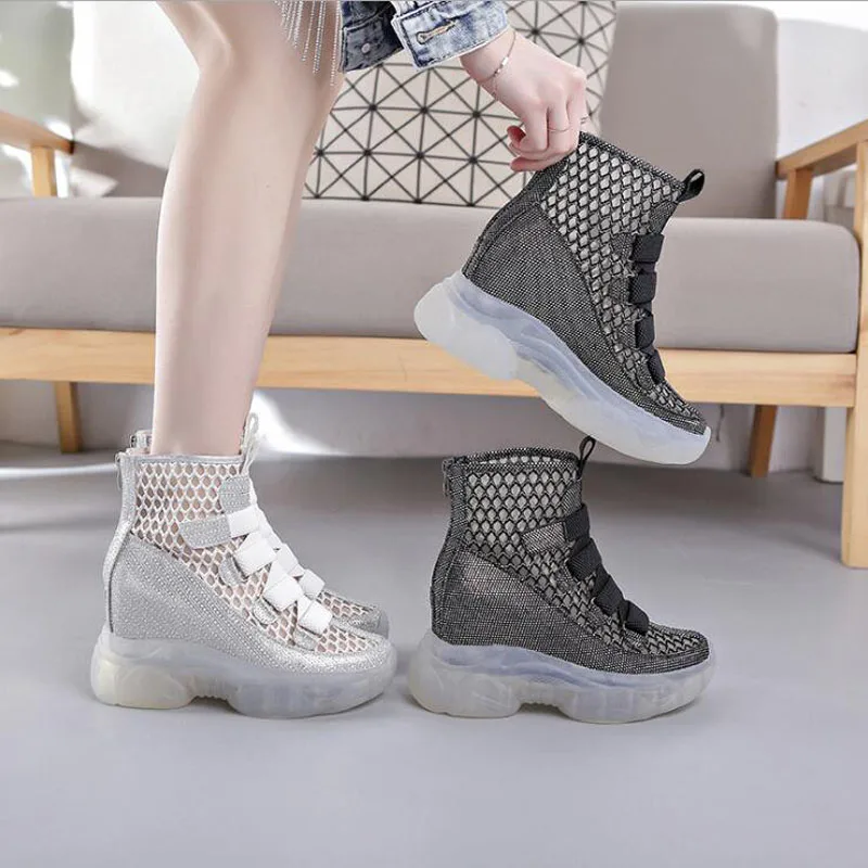 

New hot Women's Increase within shoes wild comfortable women's casual shoes fashion breathable Platform women flat shoes