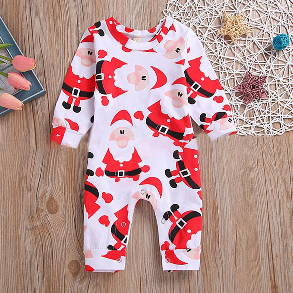 2019 модные горячие продажи рождественские костюмы Новорожденные девочки мальчик