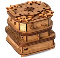 level 10 challenge iq 3d wooden skill game mind brain teasers box puzzles toys for adults christmas gift